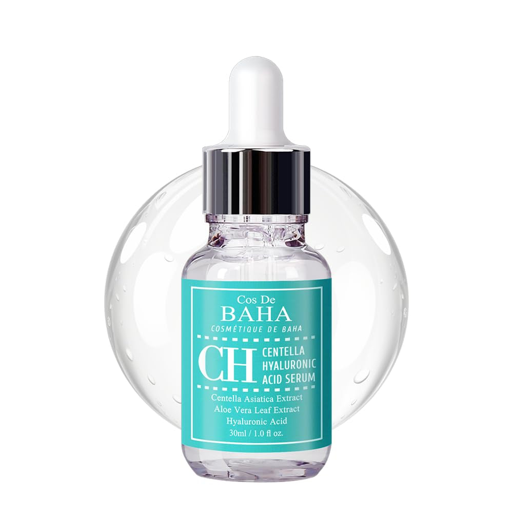 Centella Serum 1 Fl Oz – Lightweight Cica Serum with Centella Asiatica Extract, Madecassoside & Hyaluronic Acid for Sensitive-Feeling Skin (30 Ml)