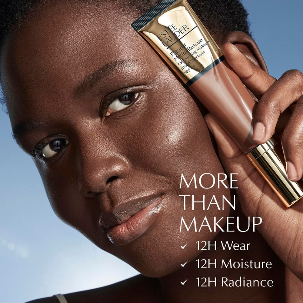 Estée Lauder Futurist Hydra Rescue Moisturizing Foundation Makeup SPF 45 for a 12-Hour Glow, 1.2 Fl Oz