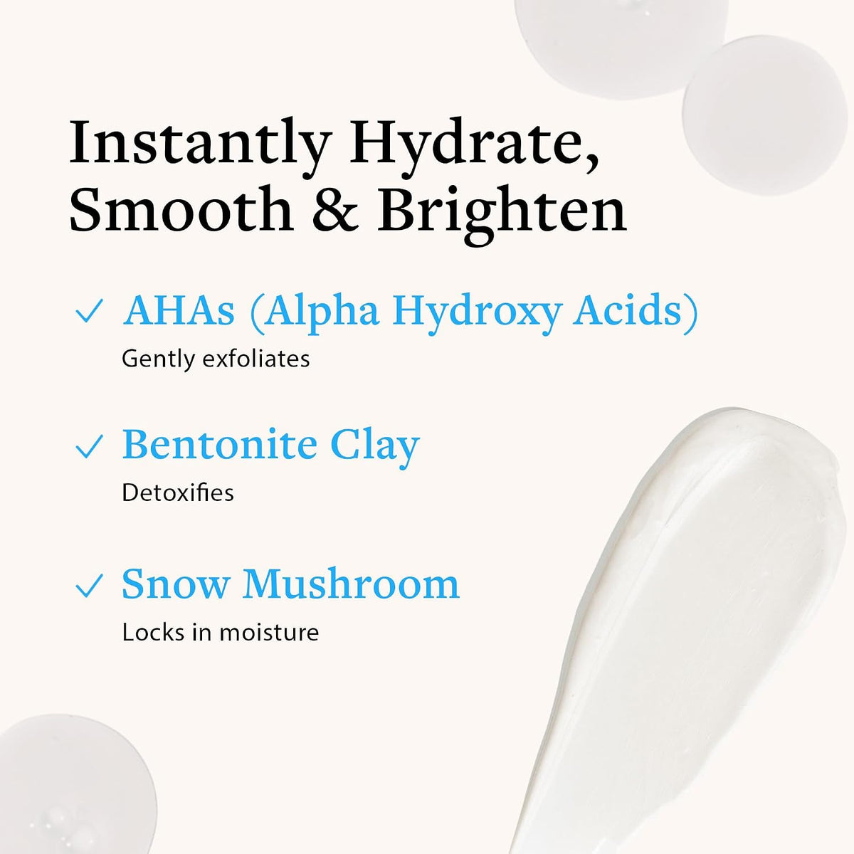 Signature Facial Mask, Face Mask 1.7 Fl Oz & Serum 0.33 Fl Oz