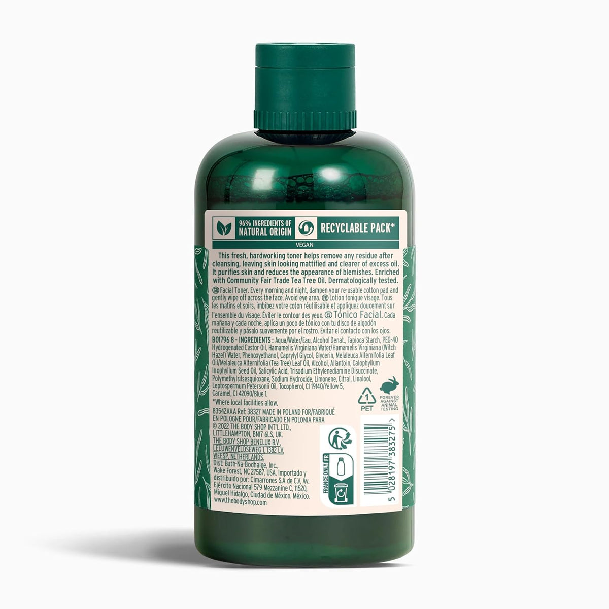 The Body Shop Facial Toners | for All Skin Types, 8.4 Fl Oz