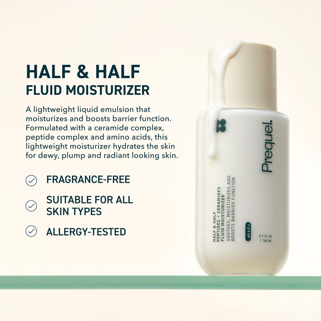 Skin Hydrating Moisturizer Face Cream, Ceramide Peptide Lotion