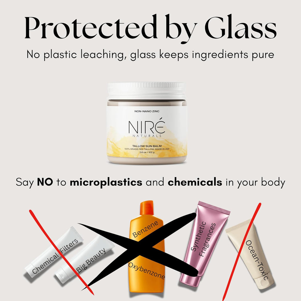 Tinted Tallow Balm for Face, Non-Nano Zinc Oxide