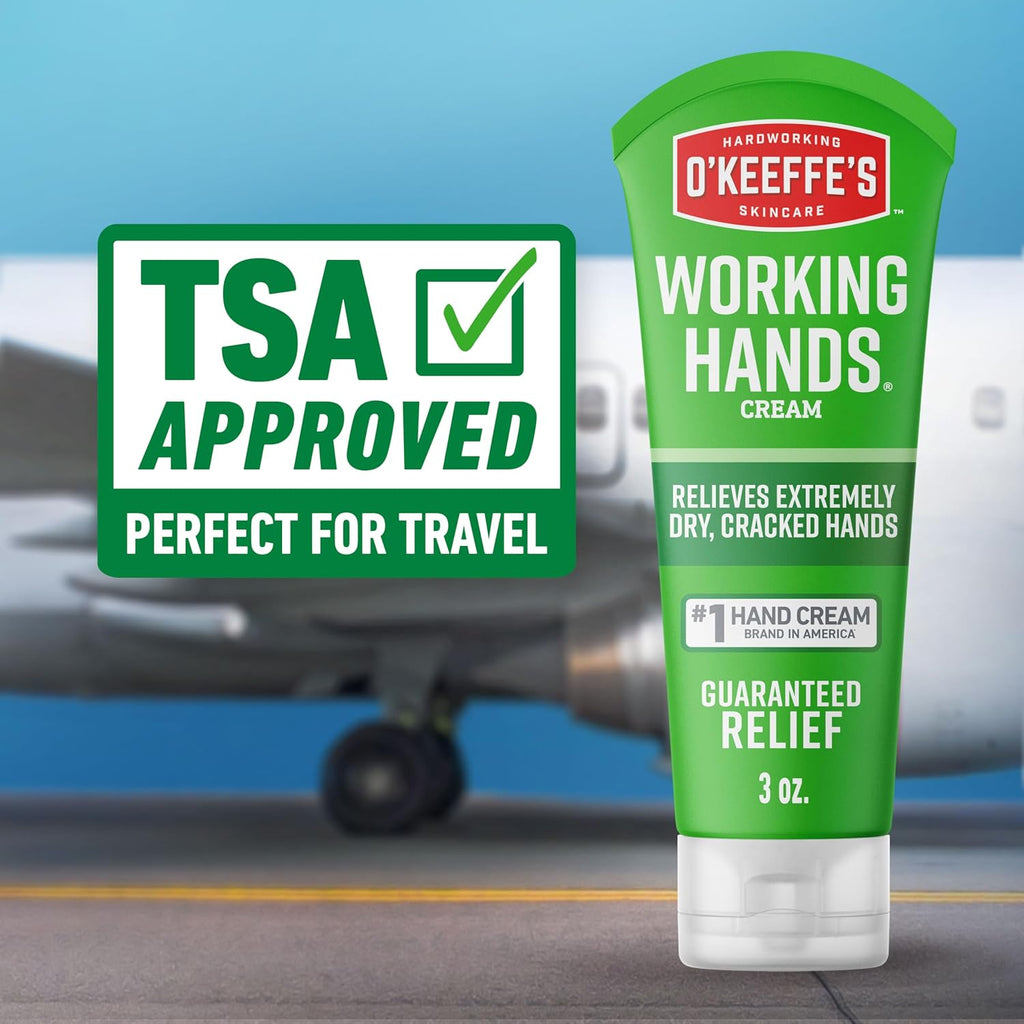 Working Hands Hand Cream for Extreme Dryness - 3 Oz Tube (2 Pack) - Repairing Skincare for Cracked, Dry Hands