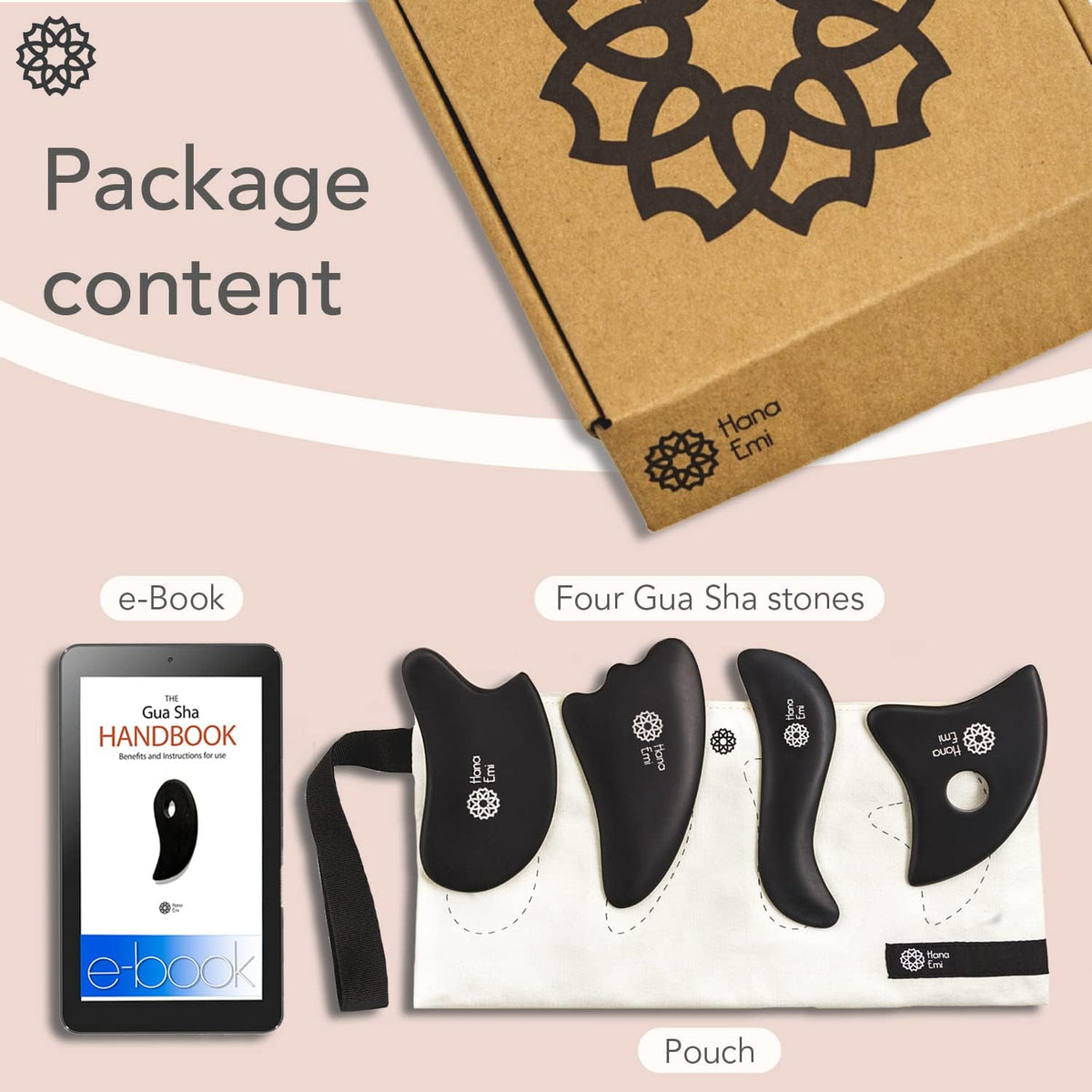 Bian Stone Guasha Tool for Face and Body Sculpting - Gua Sha Facial Tools