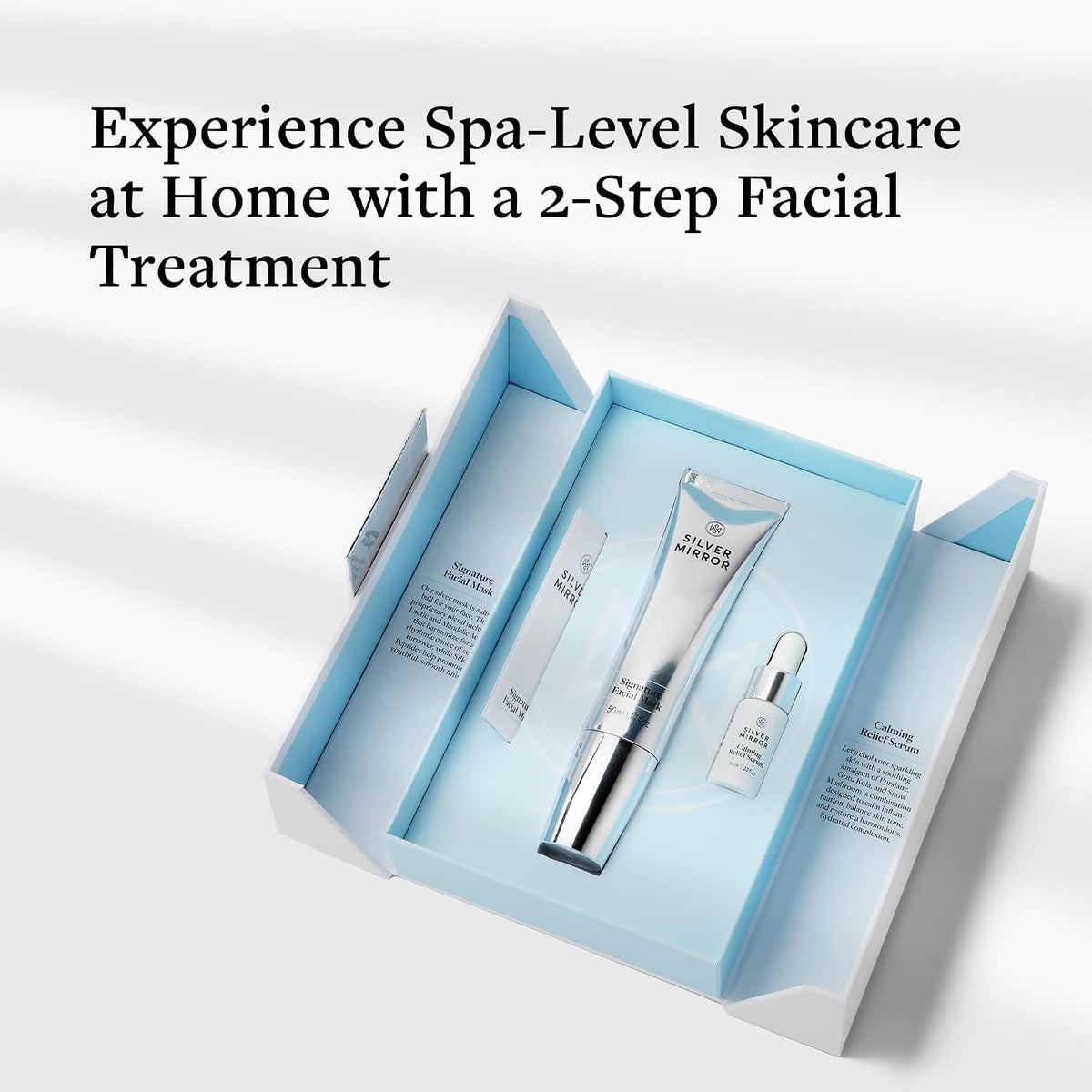 Signature Facial Mask, Face Mask 1.7 Fl Oz & Serum 0.33 Fl Oz