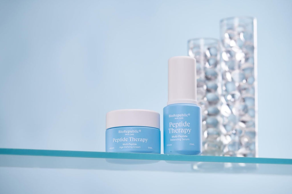 Skincare Multi-Peptide Power Recovery Serum - Balancing Serum to Brighten & Revitalize Skin - Ideal for All Skin Types & 100% Vegan (25 Ml)
