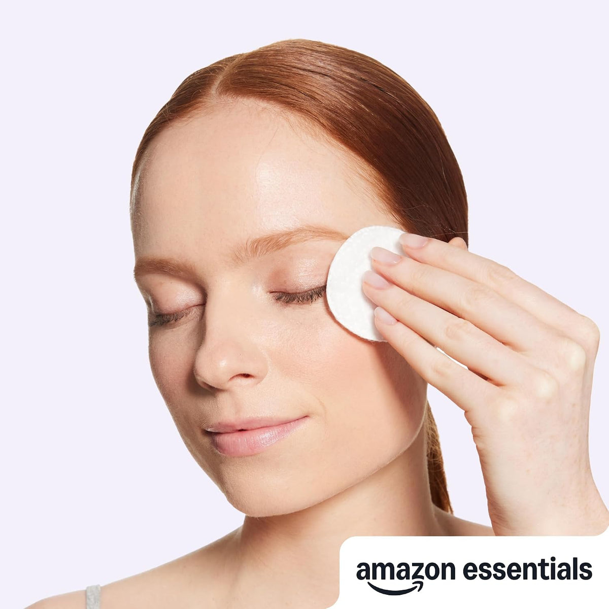 Hypoallergenic 100% Cotton Rounds, 100 Count (Previously Amazon Basics)