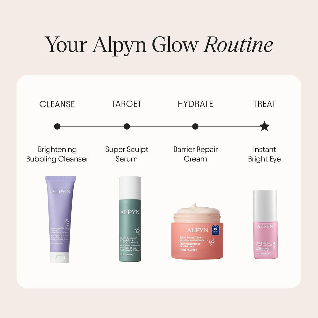 ALPYN Brightening Peptide Eye Cream for Firming & Dark Circles L 0.5 Oz