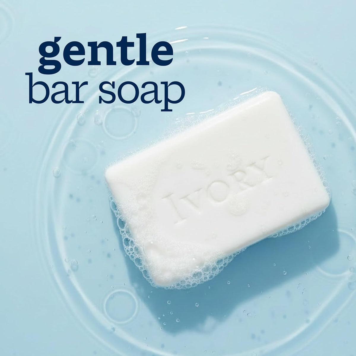 Gentle Bar Soap, Designed for Whole Family, 99.44% Pure Formula, Plant-Based Cleanser, Made without Heavy Perfumes, Parabens & Phthalates, for All Skin Types, Original Scent, 3.17 Oz (10 Count)
