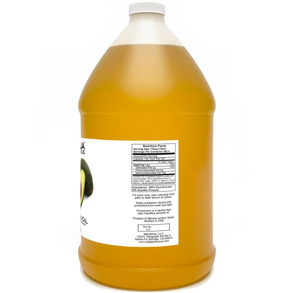 Avocado Oil, 100% Pure, 1 Gallon