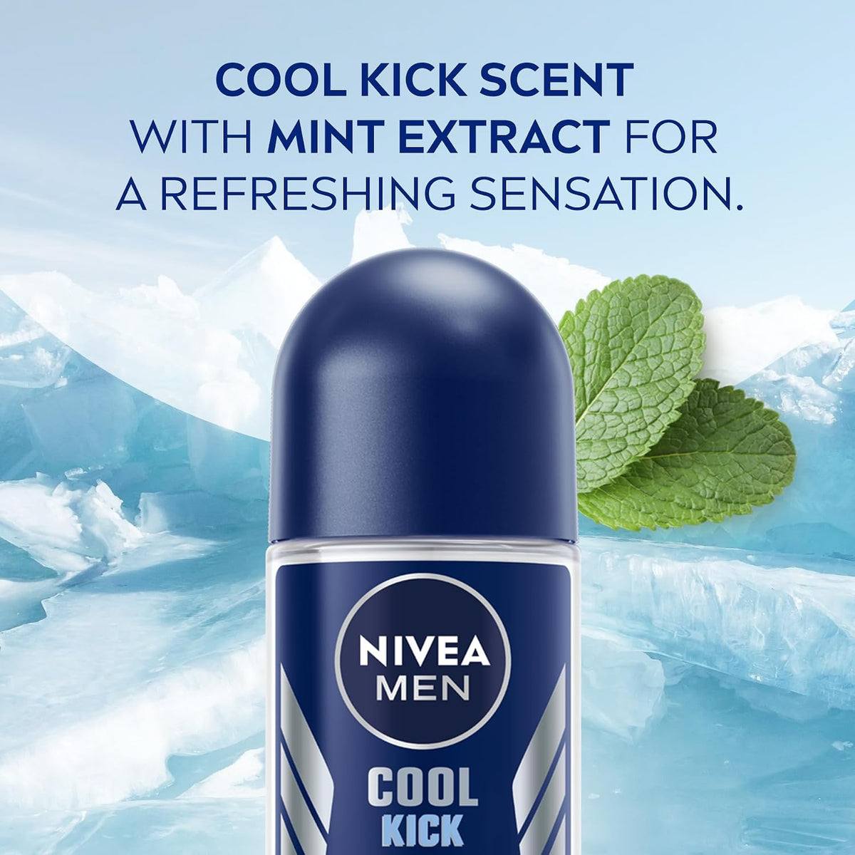 Cool Kick Anti-Perspirant Deodorant Roll-On, 50Ml