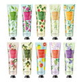 10Pcs Fruity Flowery Hand Cream Moisturizing Nourishing anti Chap Repairing Hands Care Beauty Skincare Hand Creams Sets
