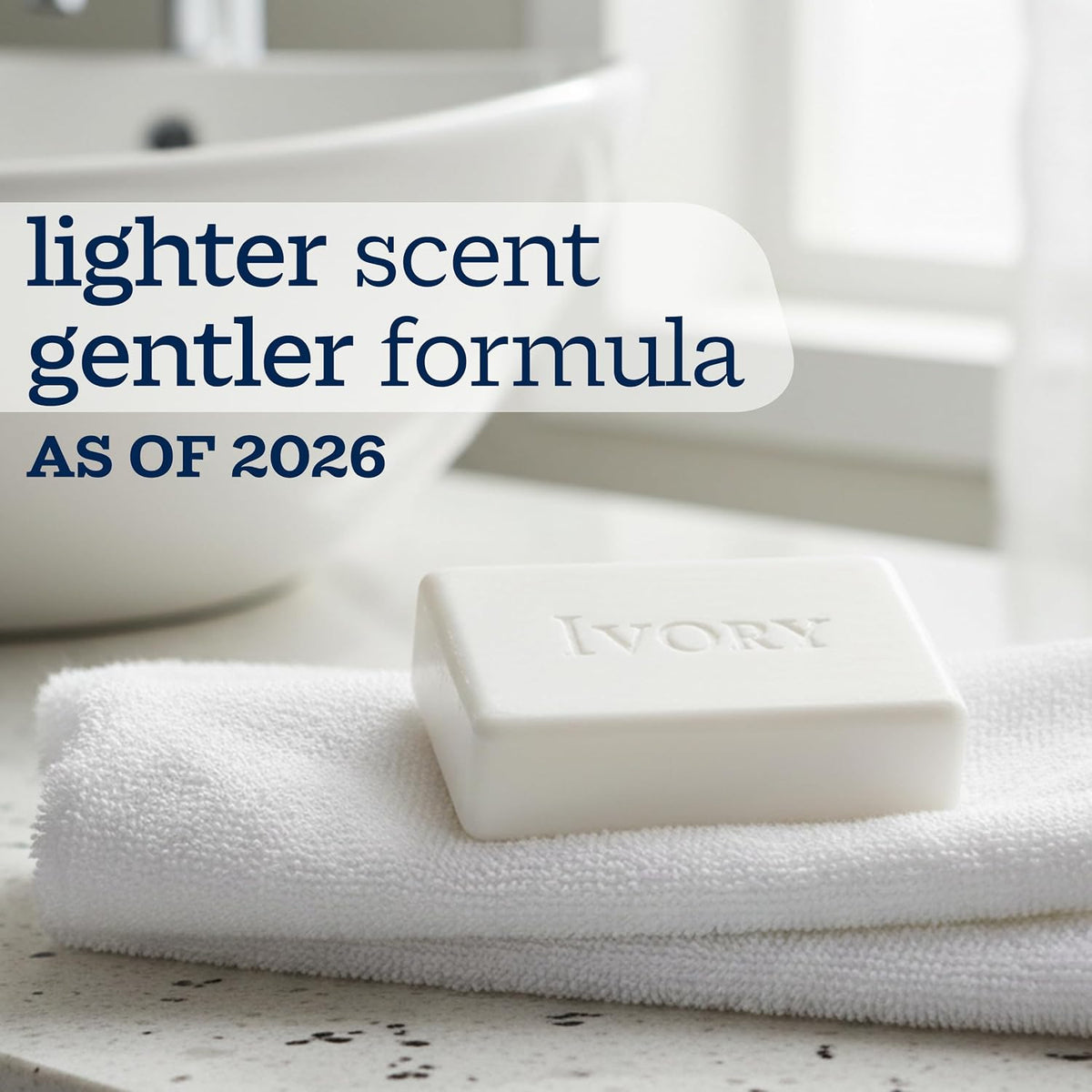 Gentle Bar Soap, Designed for Whole Family, 99.44% Pure Formula, Plant-Based Cleanser, Made without Heavy Perfumes, Parabens & Phthalates, for All Skin Types, Original Scent, 3.17 Oz (10 Count)