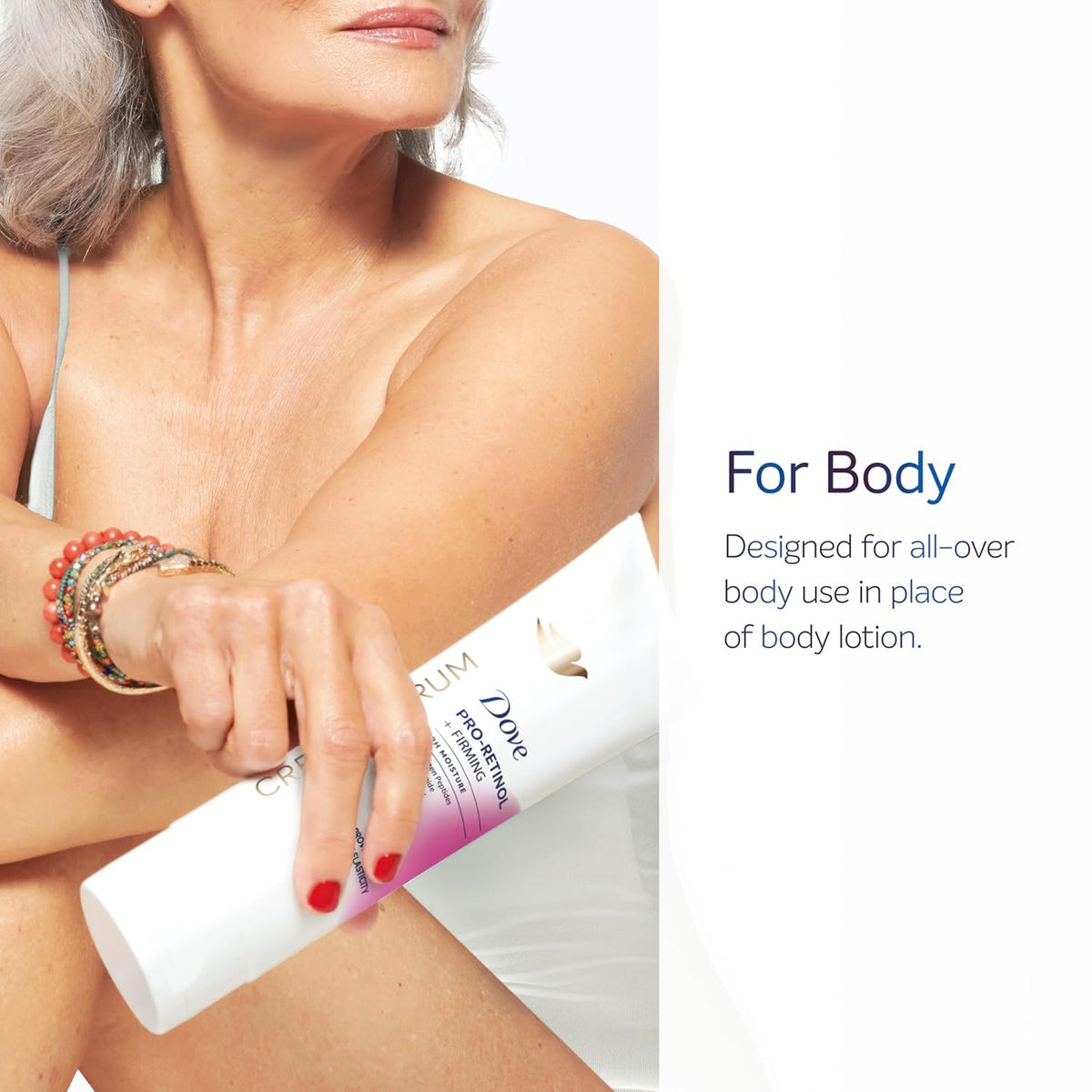 Dove Body Cream Serum Pro-Retinol + Firming Lotion for Firmness 8Oz